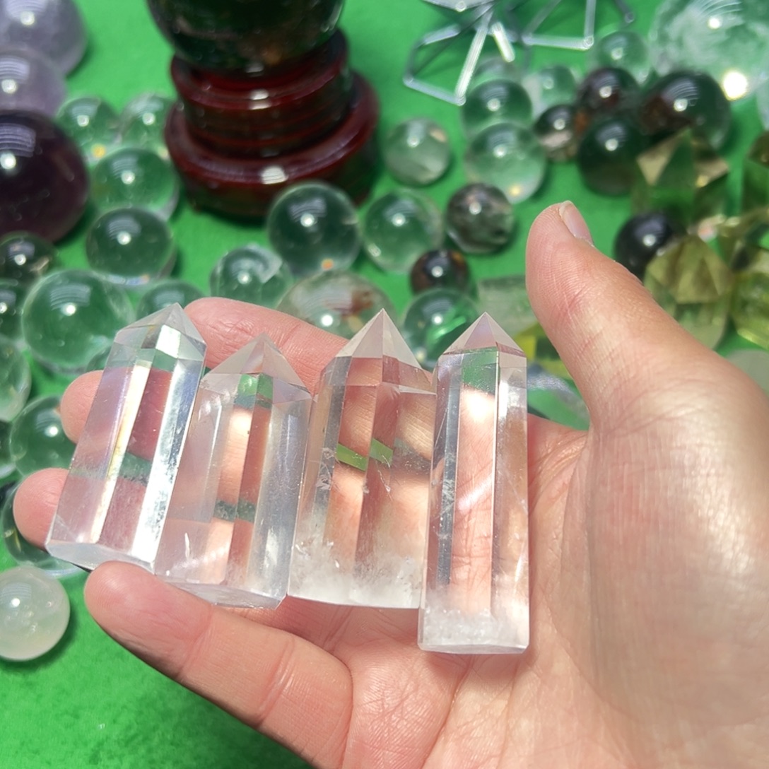 逍***在珠宝半成品水晶未镶嵌