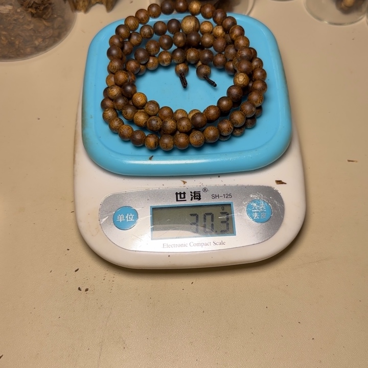 树脂制品萍*原母树30克