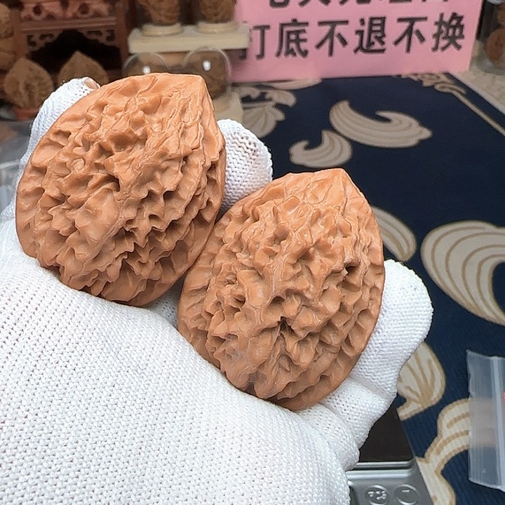 文玩核桃吊坠全品招财鼠40尺无药