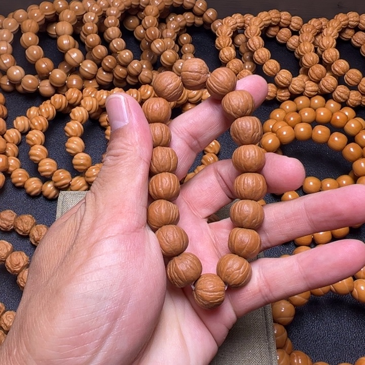 猴头核桃手串南瓜