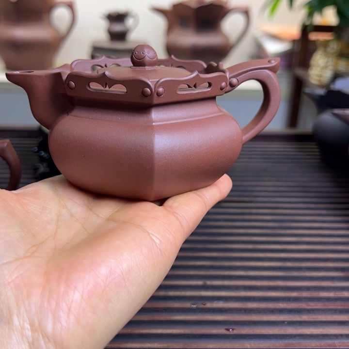 石***头紫砂公道杯宜兴紫砂180