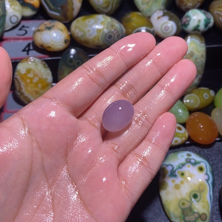 玛瑙/玉髓珠宝奇石未镶嵌8*8