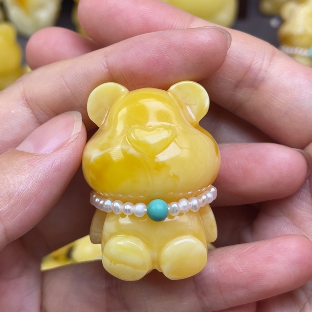 未镶嵌琥珀裸石蜜蜡