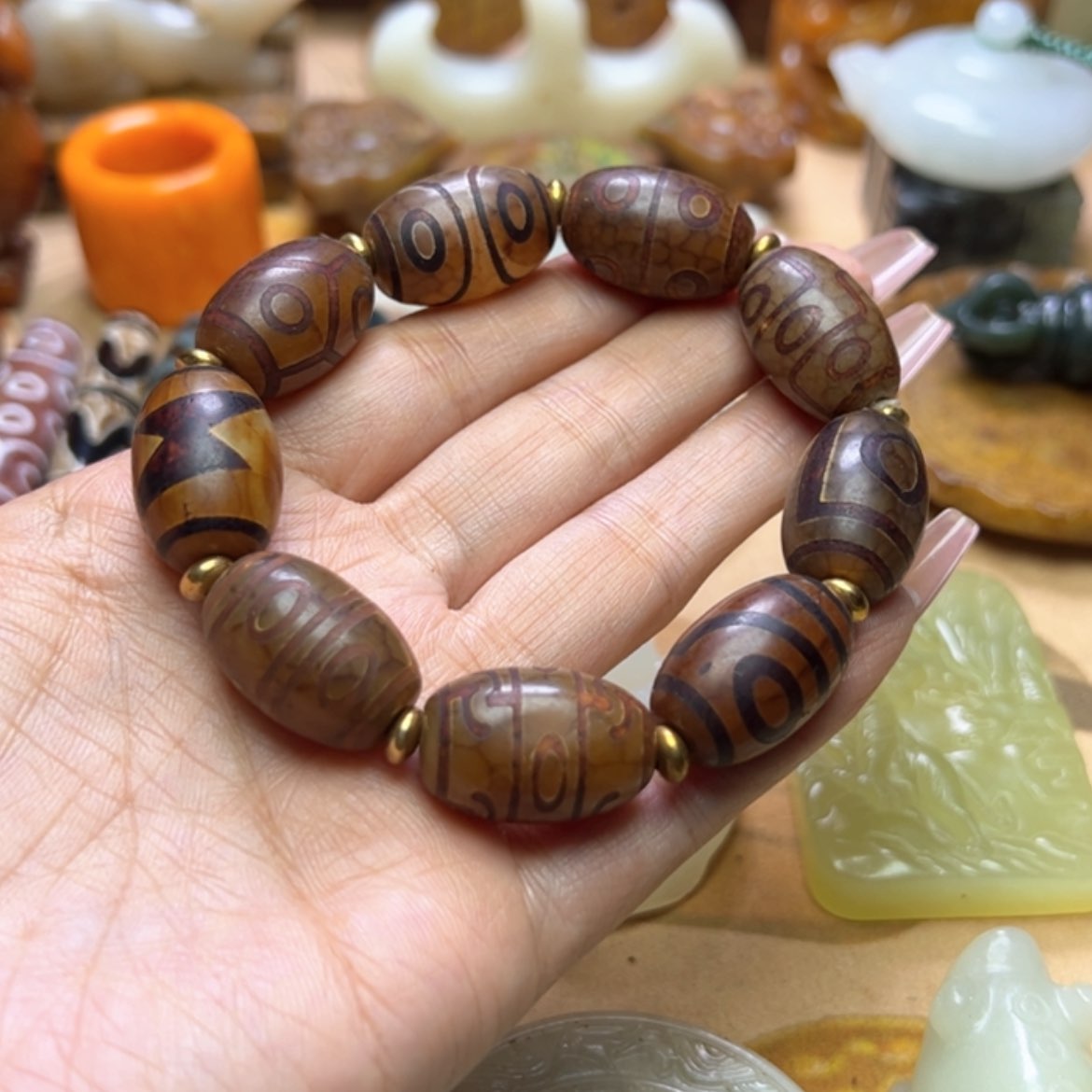 【闪购商品】玛瑙/玉髓颈饰未镶嵌