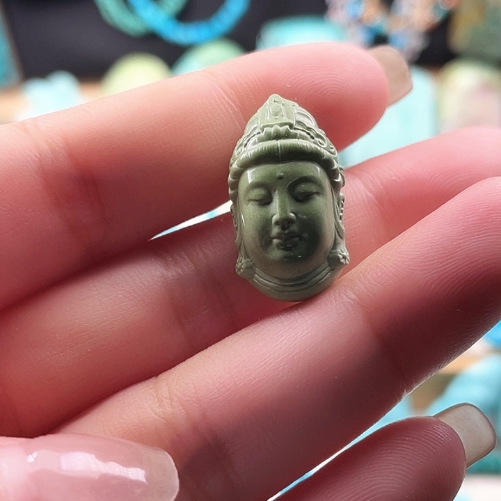 未镶嵌绿松石绿松石