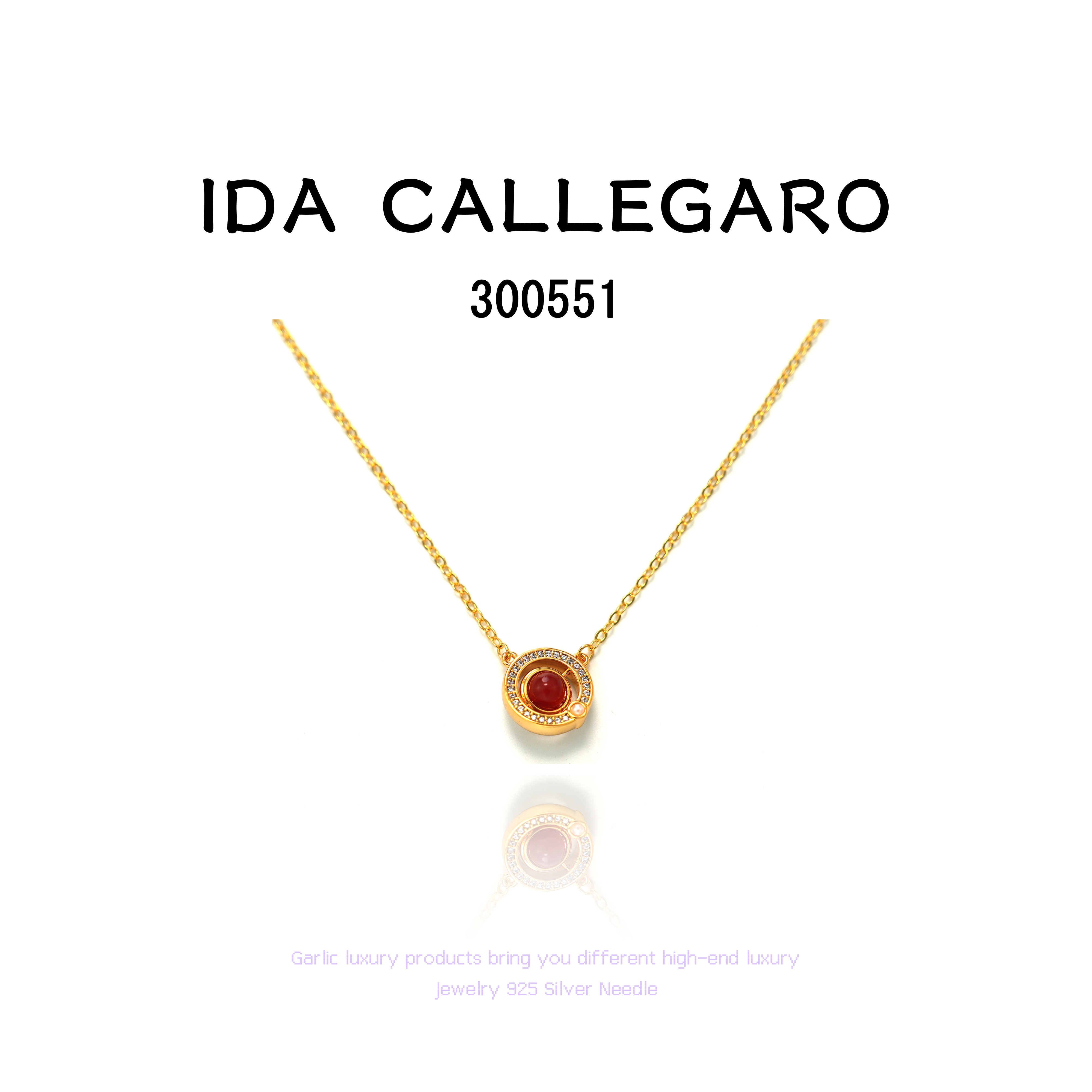 铜合金项链 IDA CALLEGARO项链~300551（44+5cm）