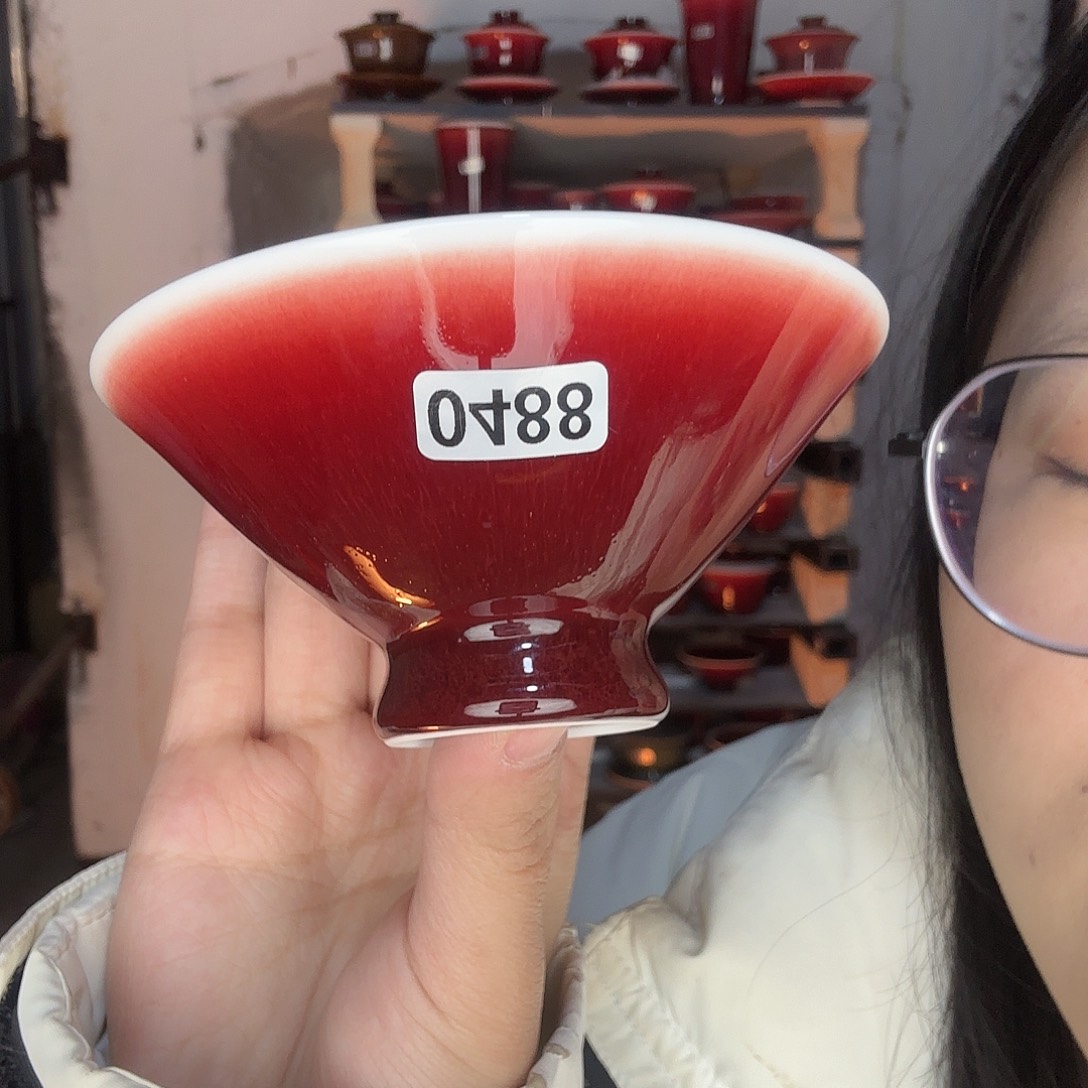 瓷片景德镇郎红陶瓷