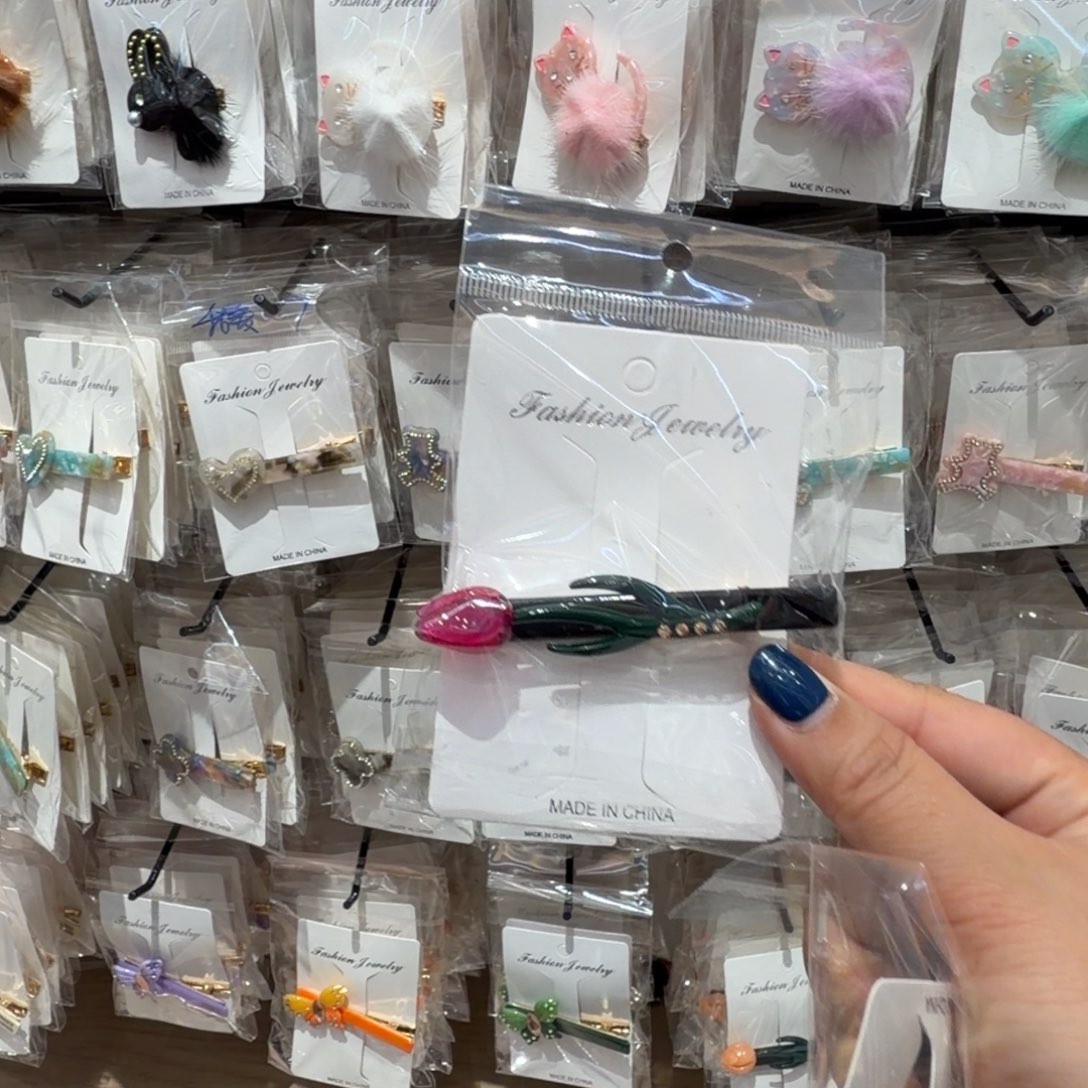 非金属郁金香压夹