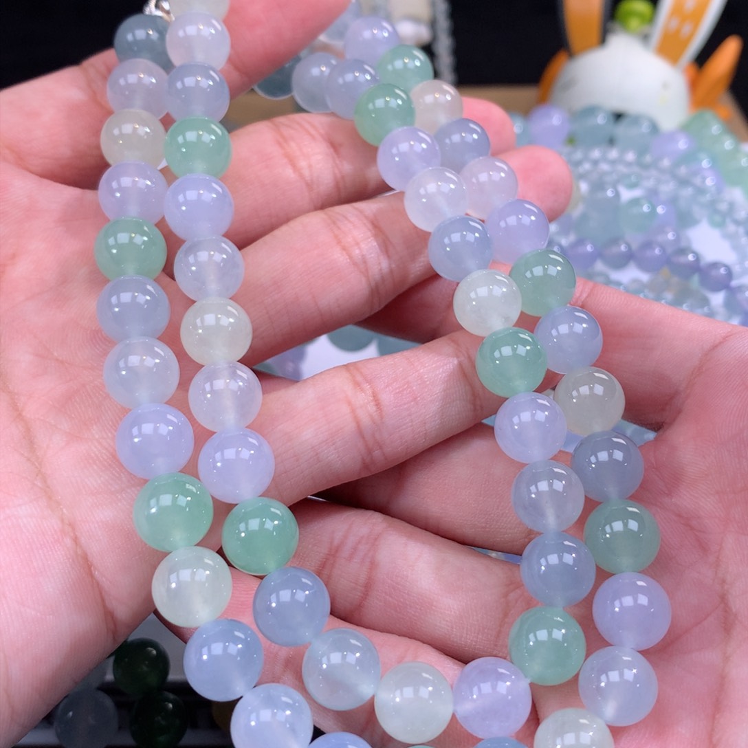 翡翠手链未镶嵌翡翠