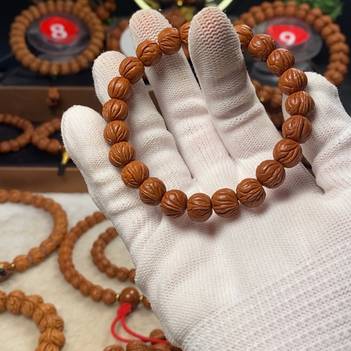 桃核吊坠十*秦岭龙纹