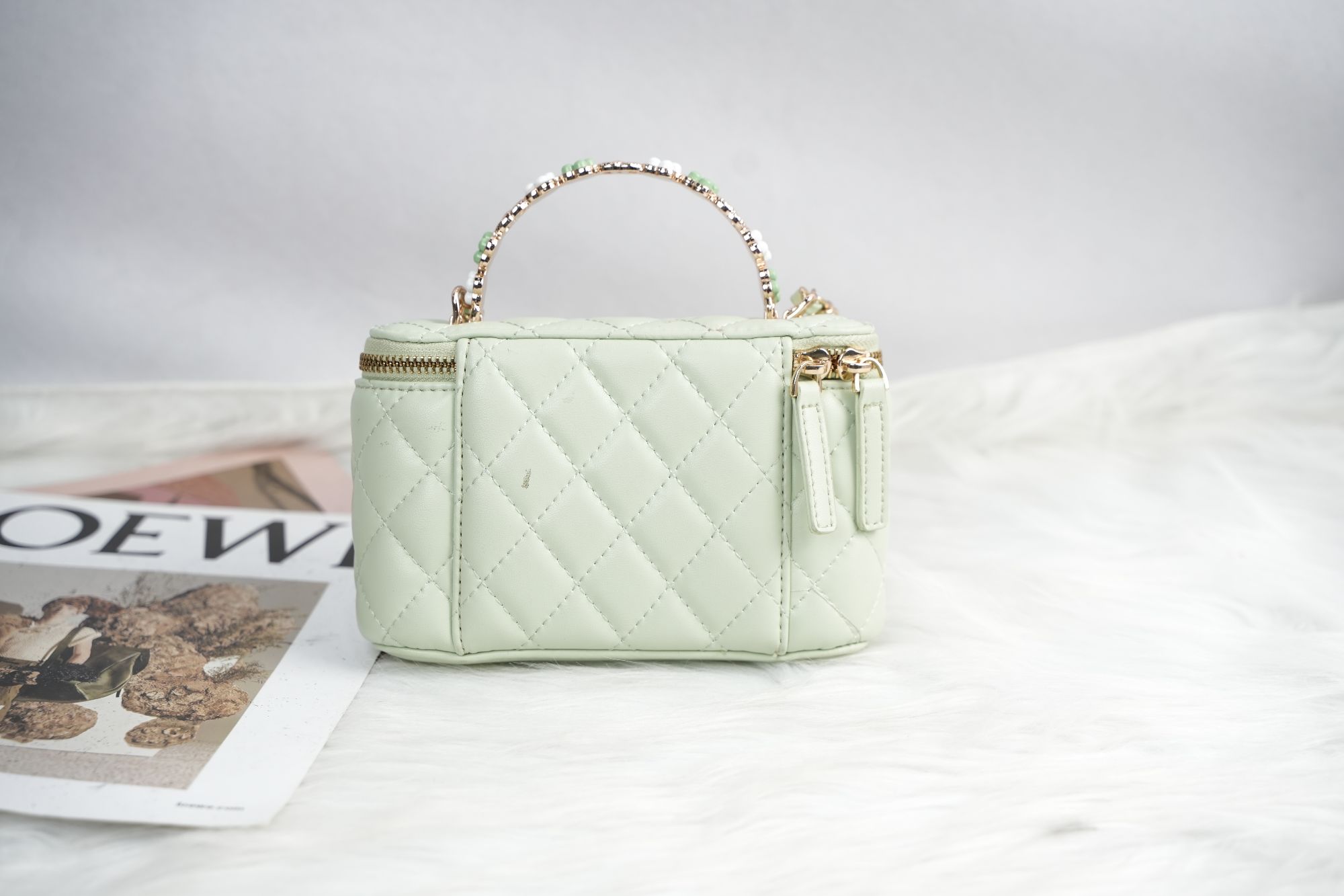 小众设计真皮女包时尚简约单肩斜挎包包-345