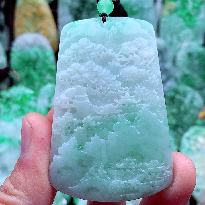 翡翠吊坠(不含链)未镶嵌