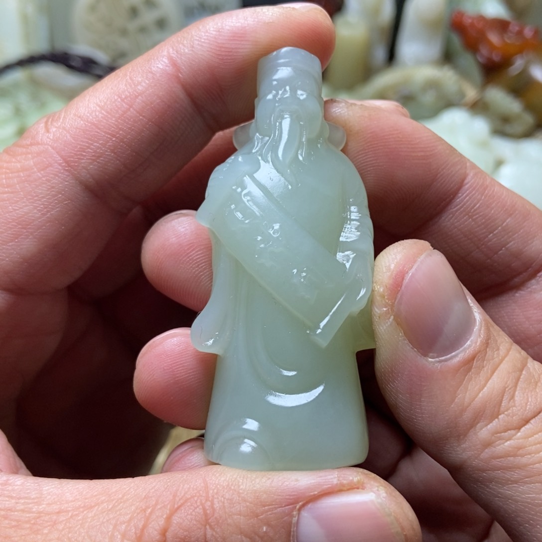 和田玉挂件未镶嵌