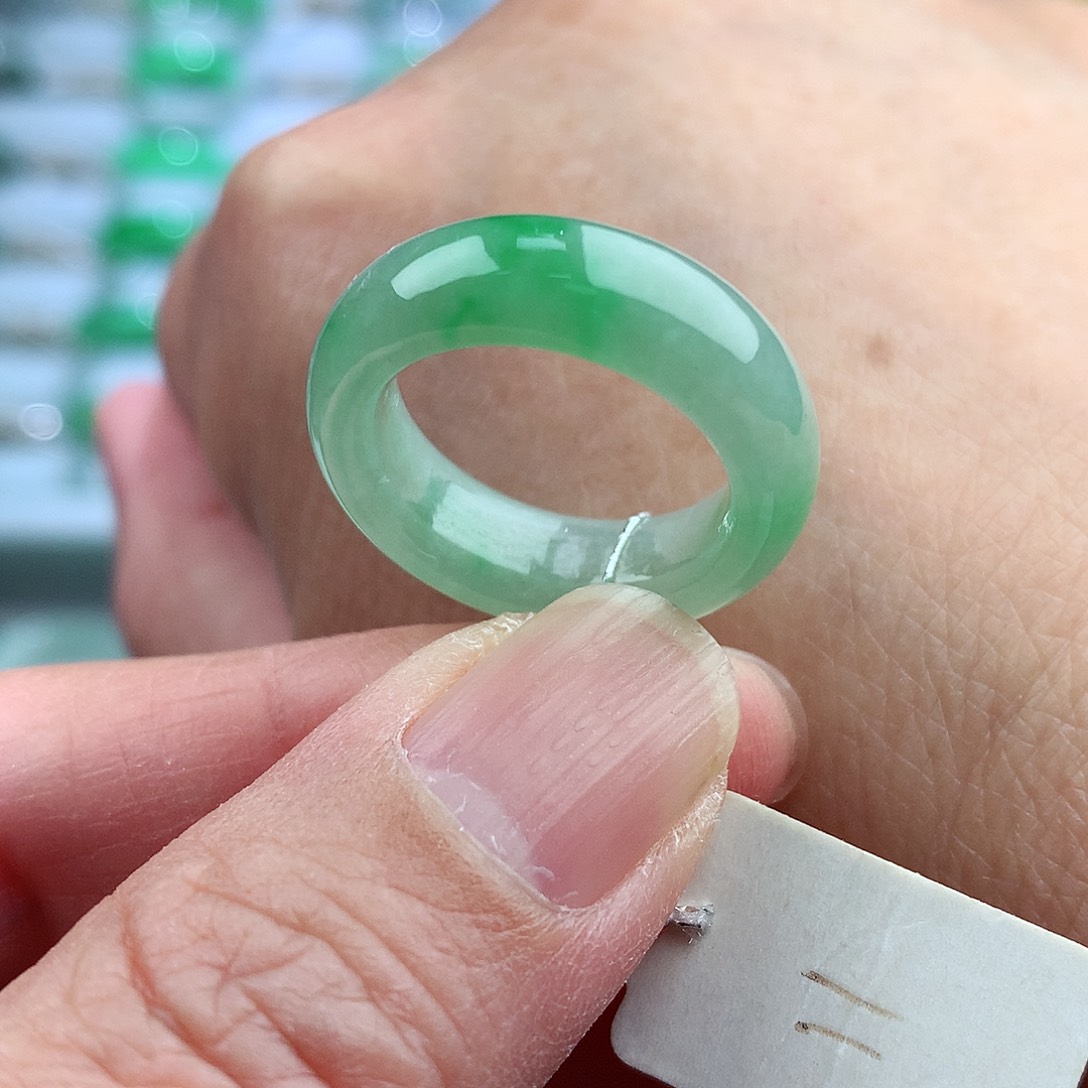 未镶嵌戒指翡翠11号