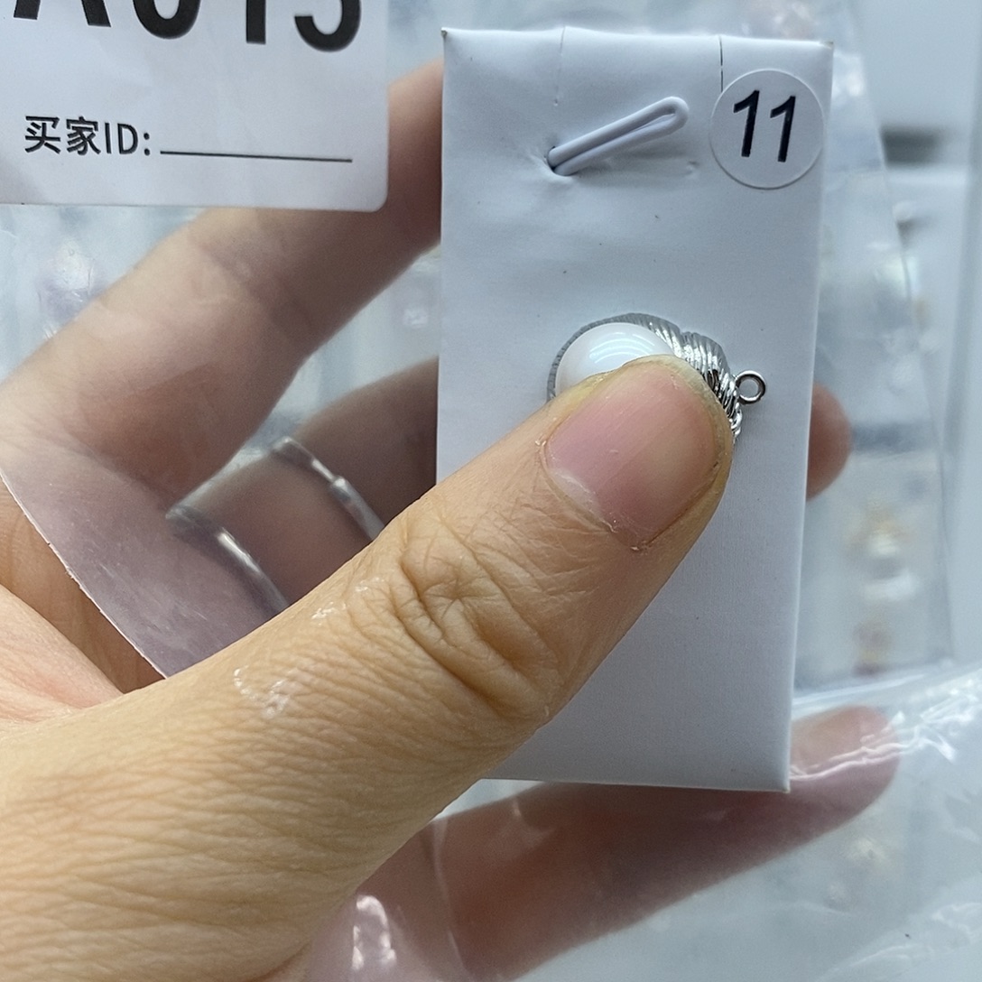 淡水珍珠颈饰钛钢