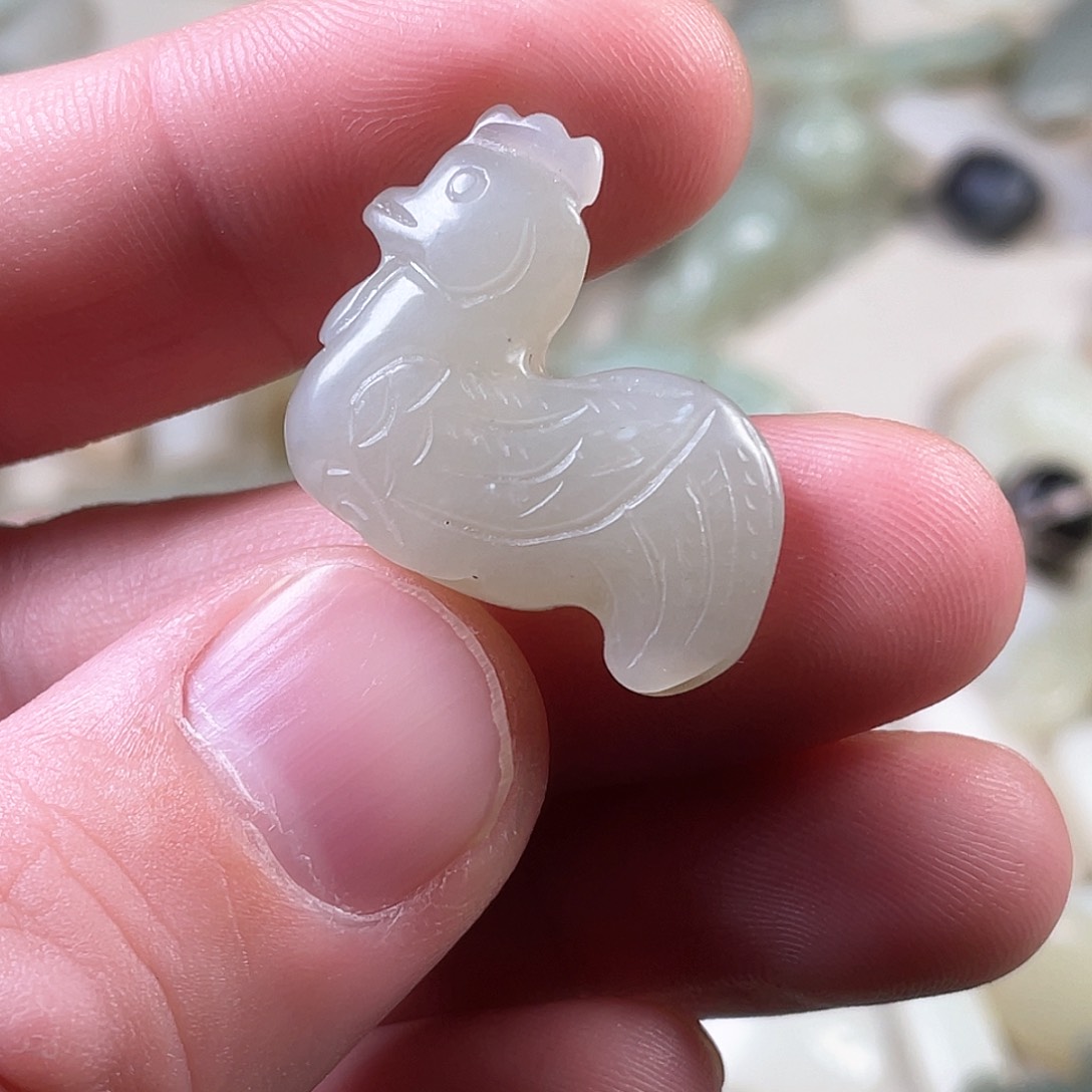 和田玉（糖玉）未镶嵌颈饰