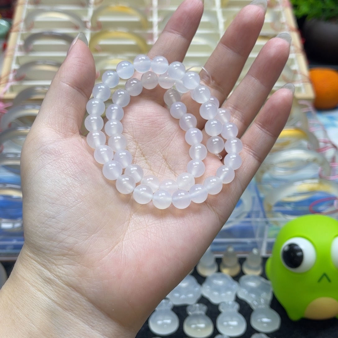 玛瑙/玉髓手链未镶嵌飞*