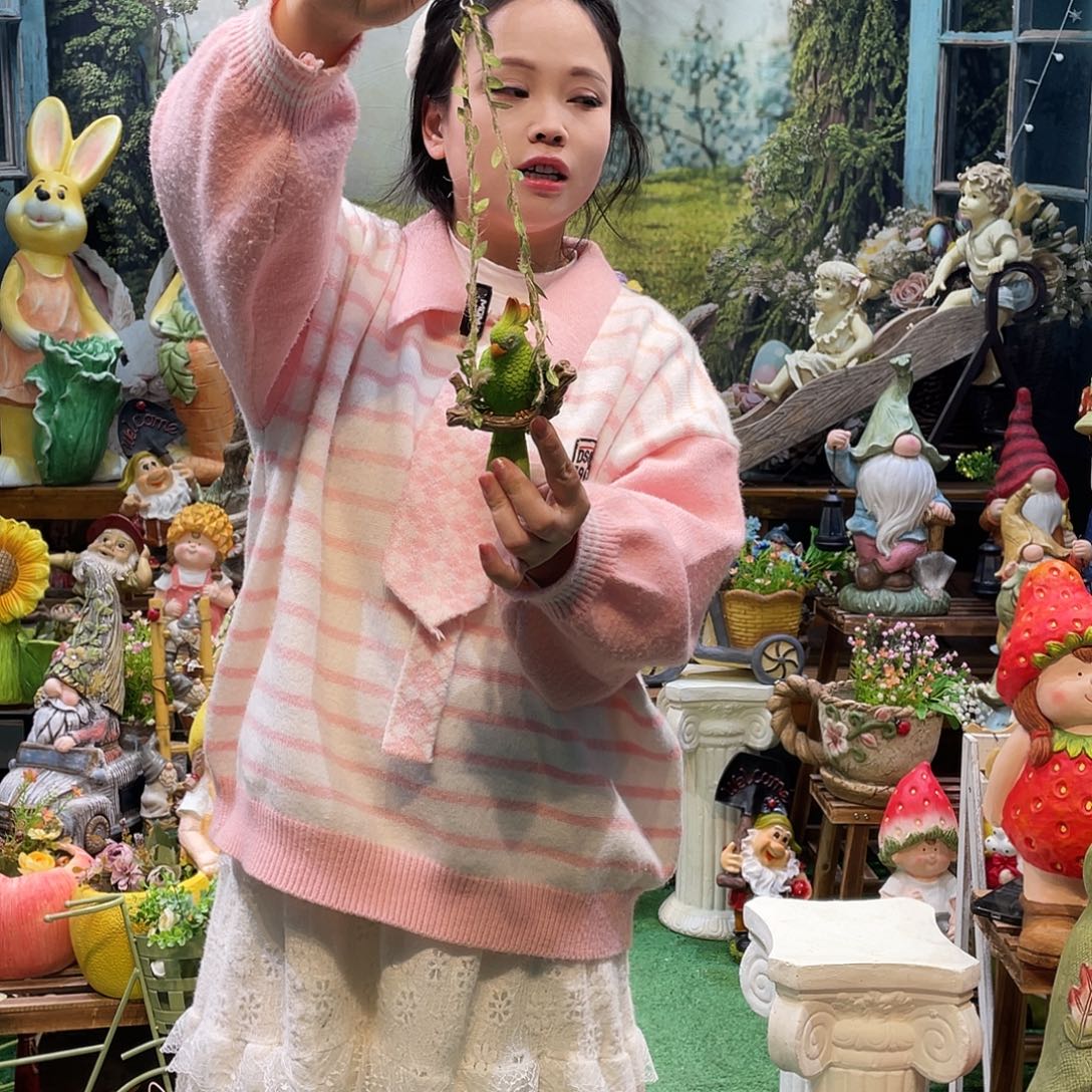 摆件花园摆件红红火火