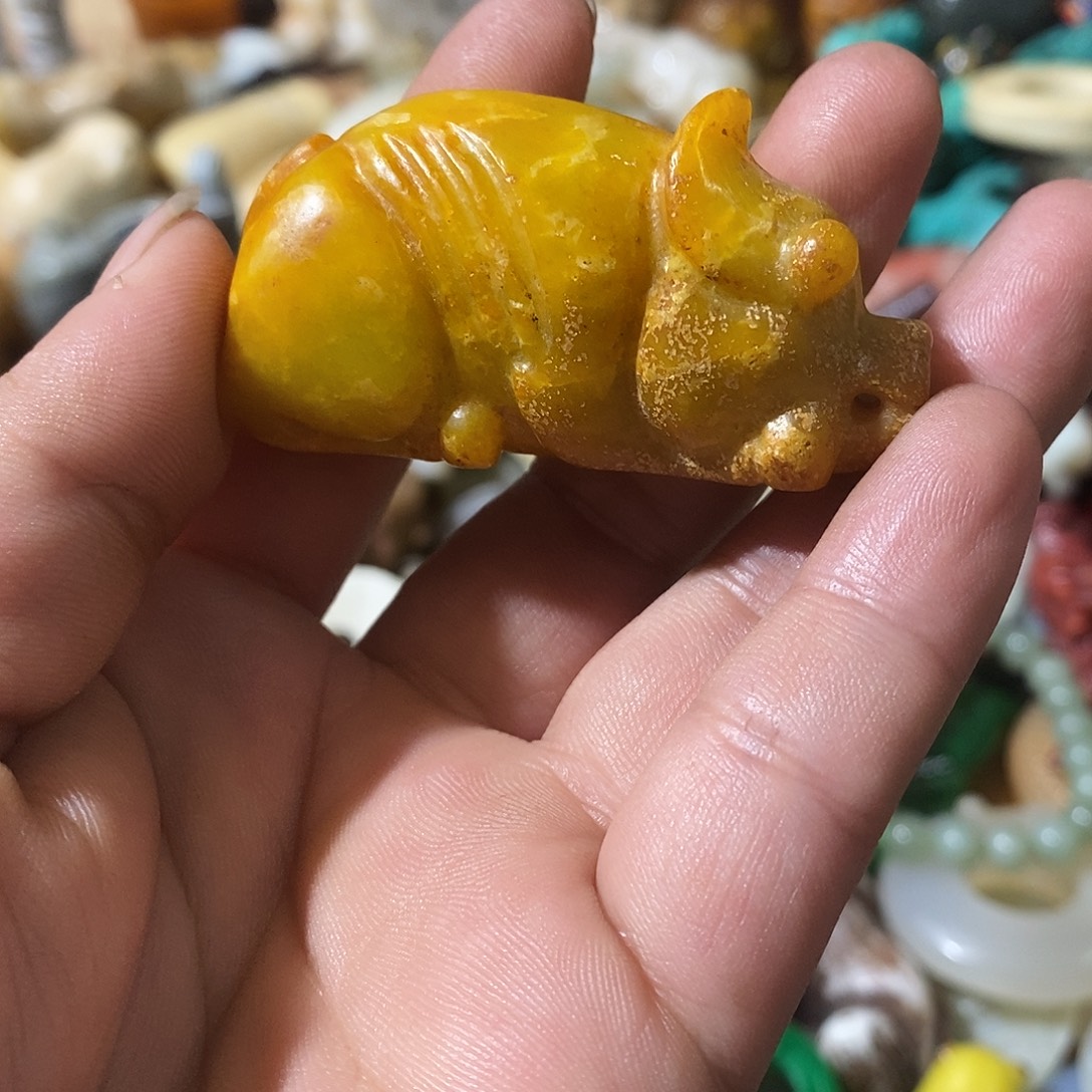 和田玉（糖玉）未镶嵌挂件