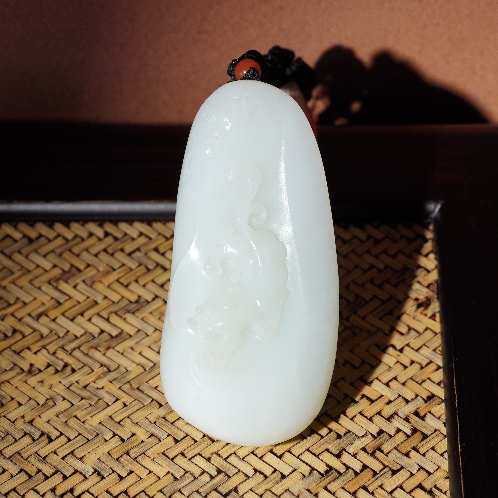 【小周严选】和田玉猛虎下山