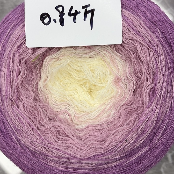 羊毛绒渐变蛋糕线