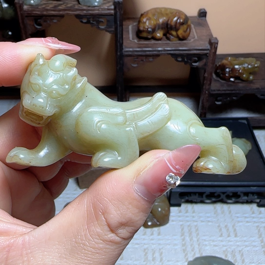 和田玉把件未镶嵌