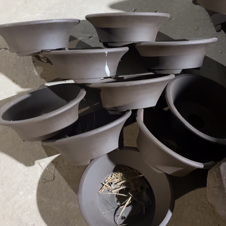 紫砂花盆             100-10