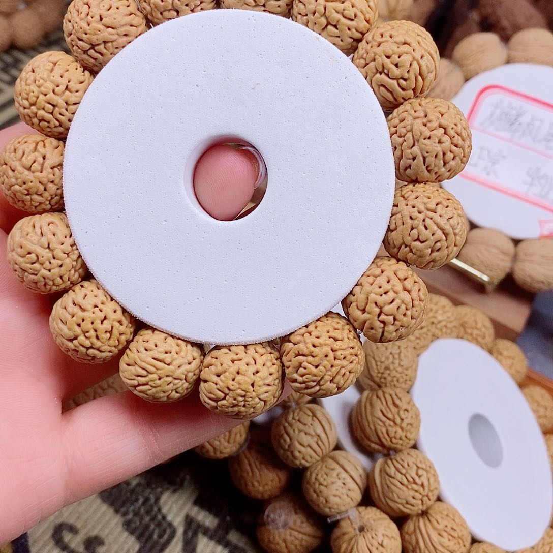 桃核手串C****d野生小龙鳞1.7/1.8