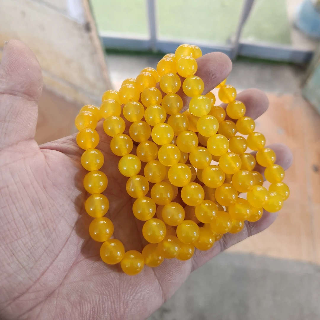 小田黄玛瑙卡10左右手串（多样性）拍一发一