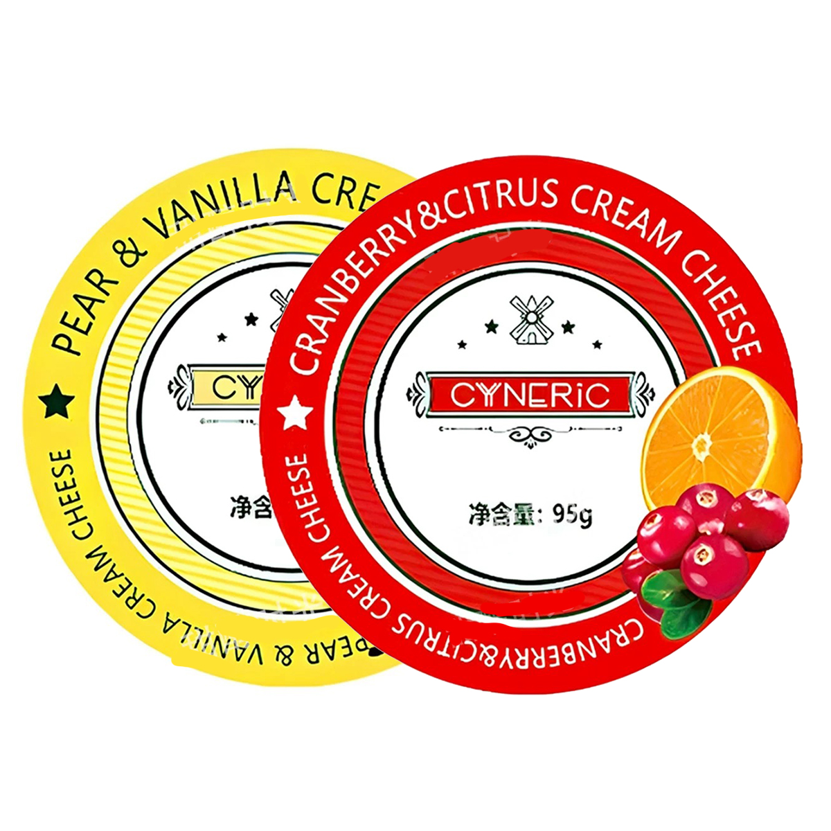 （26年4月）四包香草味香梨蔓越莓橘皮稀奶油奶酪95g