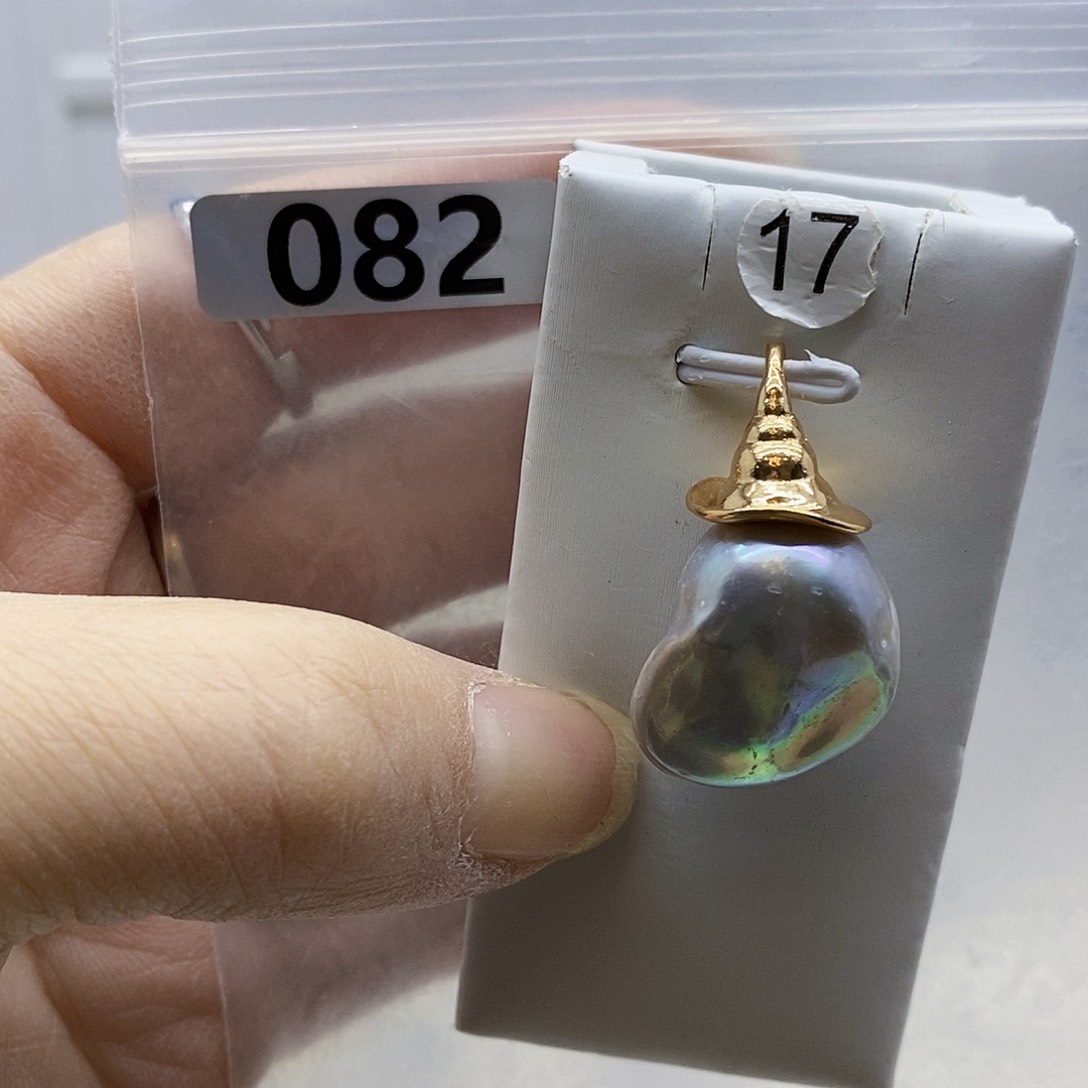 颈饰合金淡水珍珠