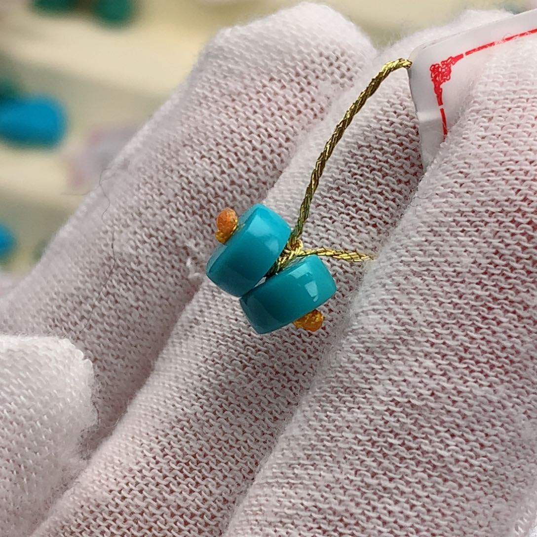 【闪购商品】绿松石配饰未镶嵌6.5