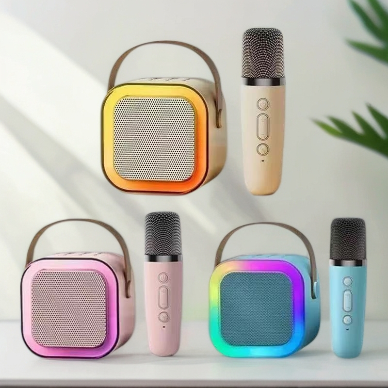 K12蓝牙音箱单麦克风一体话家用家庭无线套装【颜色随机】