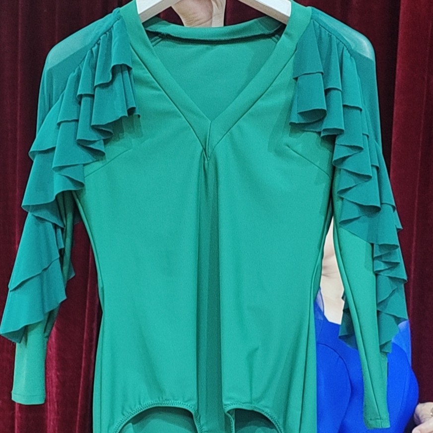 海云丹斯②2022新款海云同款叠叠袖上衣