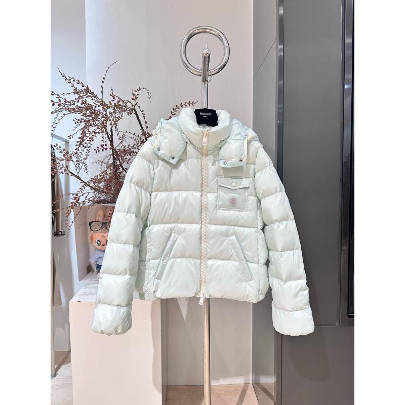 LT短款纯色口袋连帽棉服029