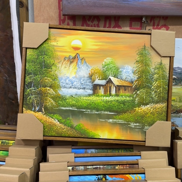 油画3040油画作品展作品