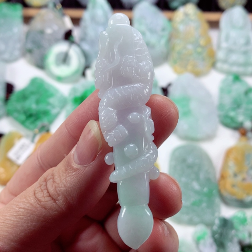 【闪购商品】翡翠吊坠(不含链)未镶嵌