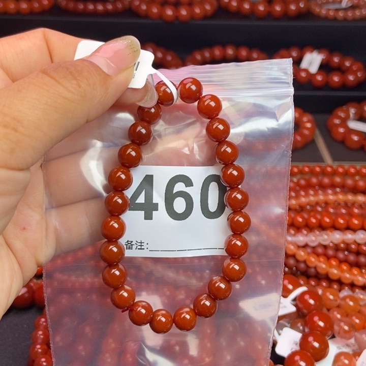 玛瑙/玉髓手串未镶嵌昱*