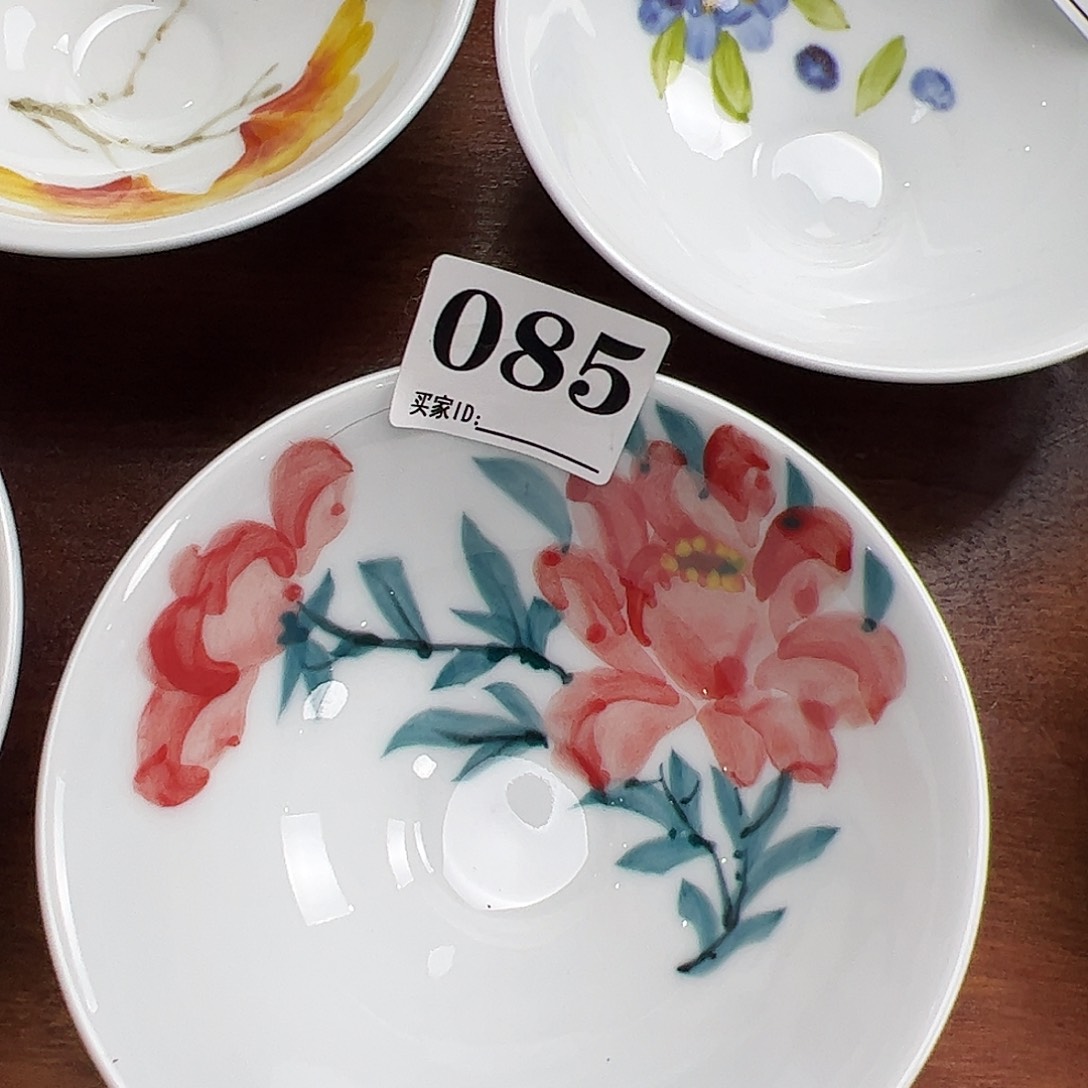 瓷片景德镇陶瓷手工手绘制作