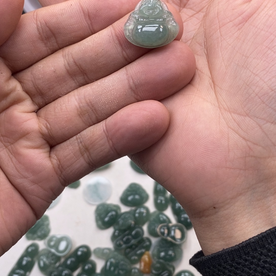 翡翠未镶嵌手链天然a货翡翠08