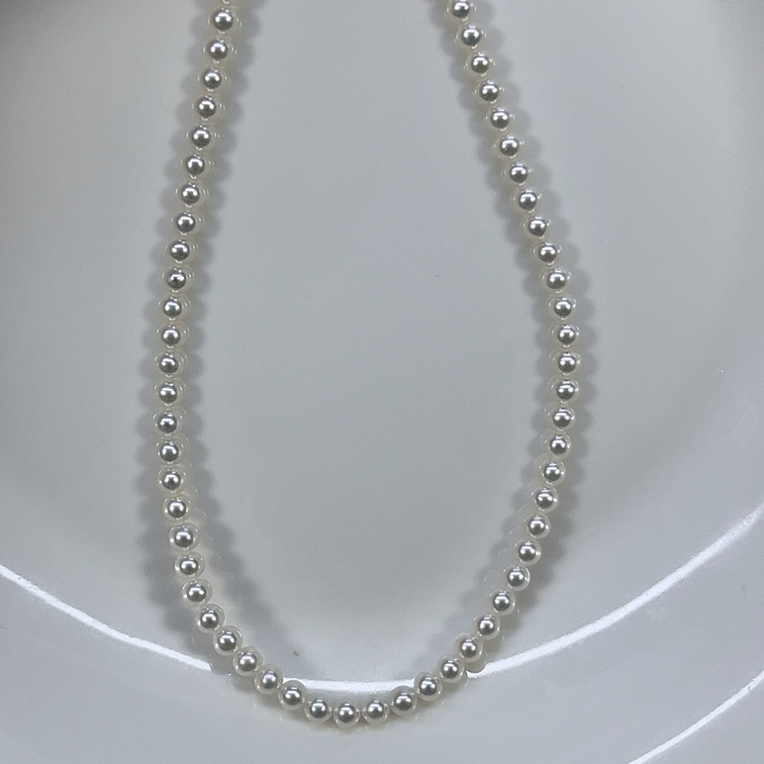 S***g颈饰淡水珍珠银S925镶嵌