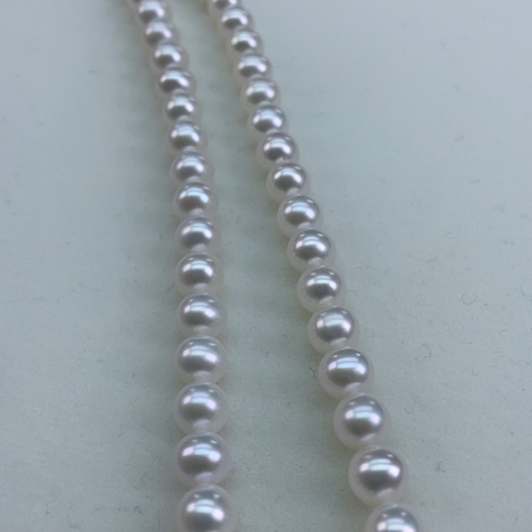 银S925镶嵌7/8极光冷白几乎无暇淡水珍珠