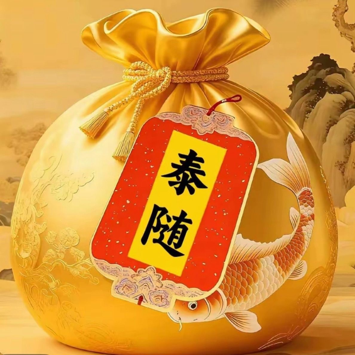 【1号泰穂】绘卡 生肖挂饰福驾车用品