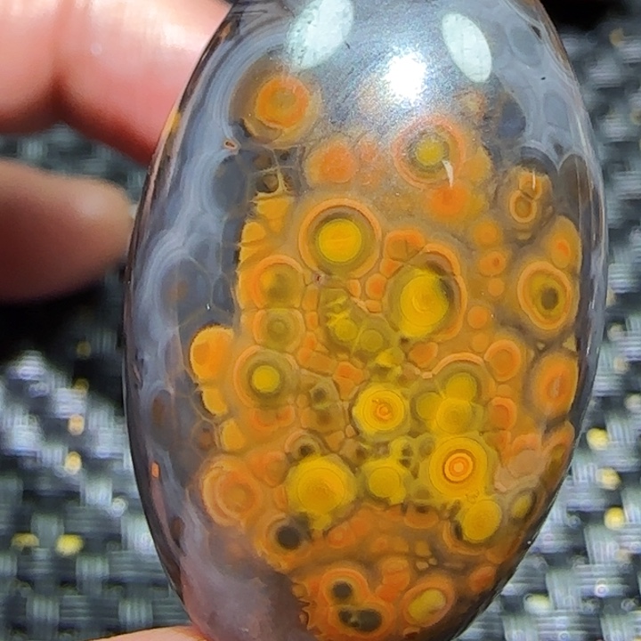 香***界玛瑙/玉髓未镶嵌吊坠