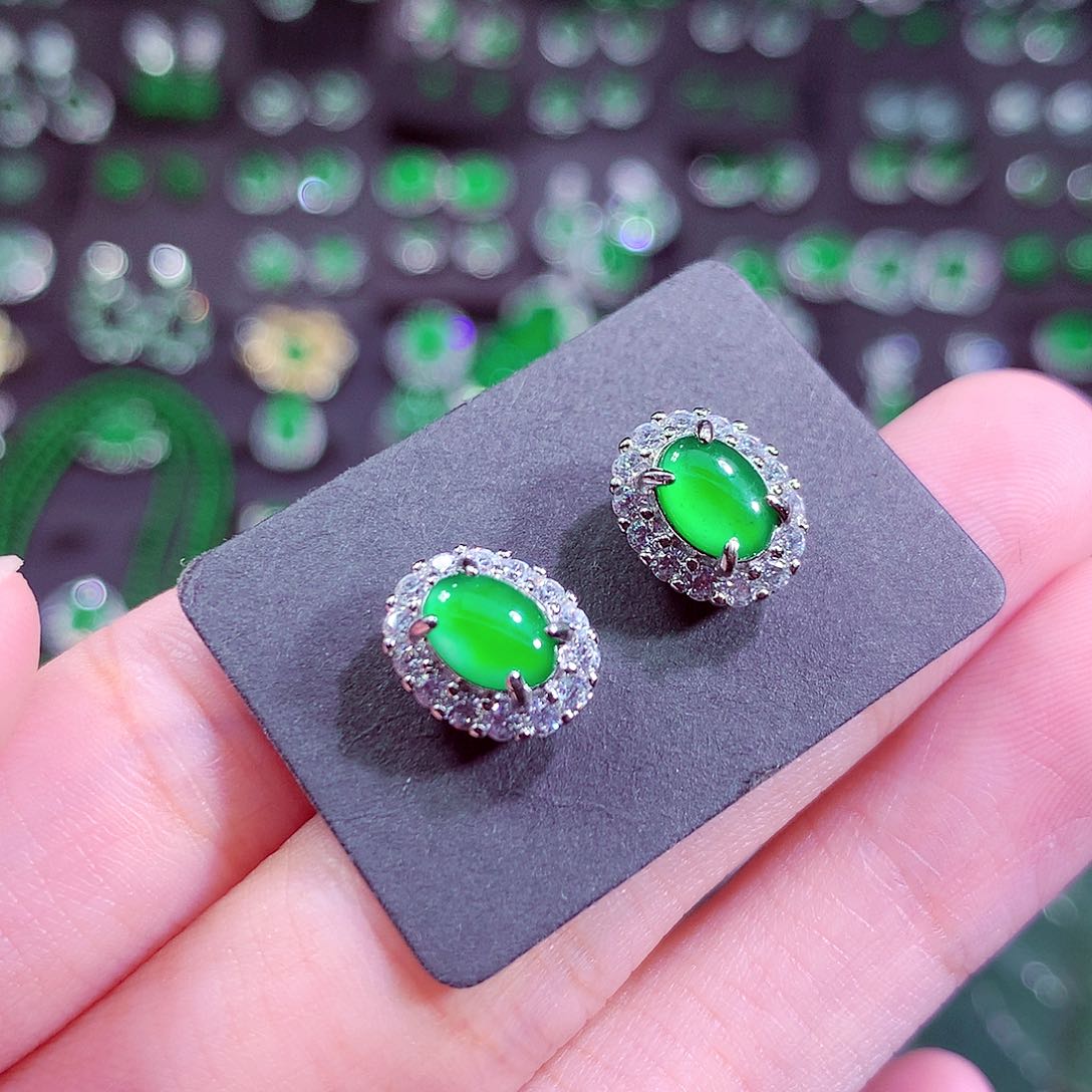 翡翠未镶嵌颈饰天然