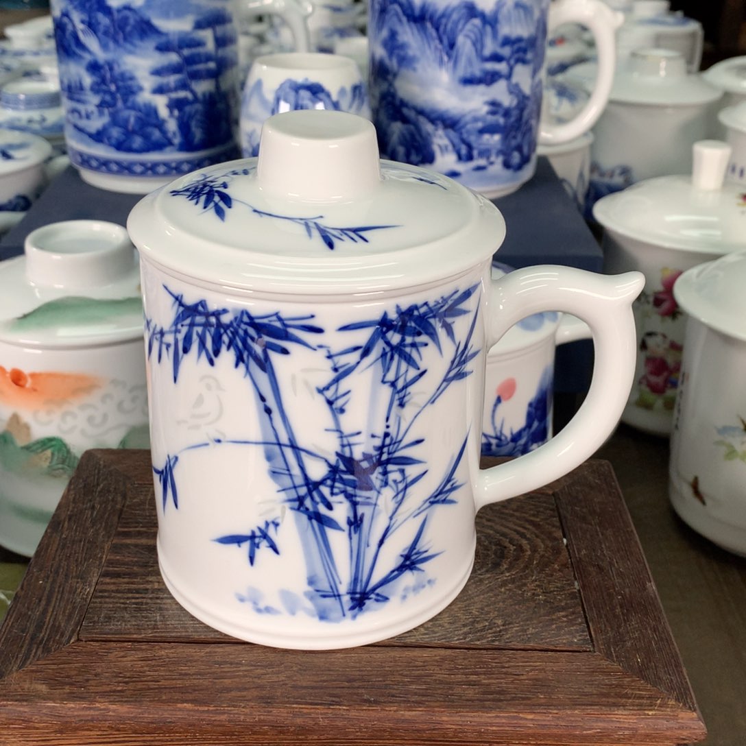 景德镇陶瓷高温办公杯