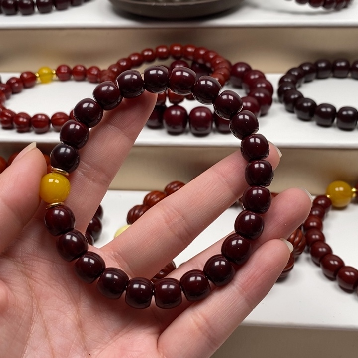 核桃手串/手链偶*猴头雕刻