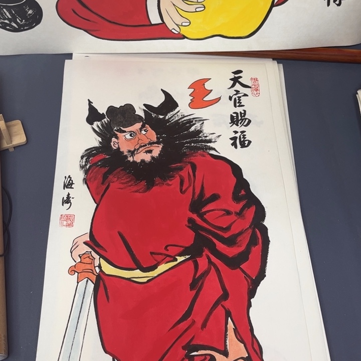 国画禅意画纯手绘作品