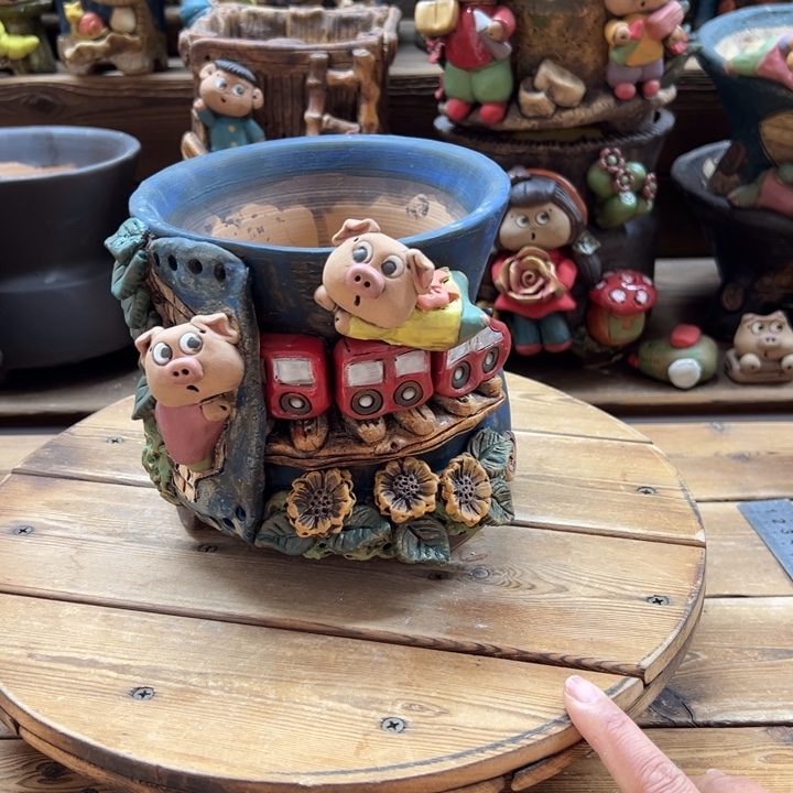 @***嘟嘻哈多肉花盆百搭