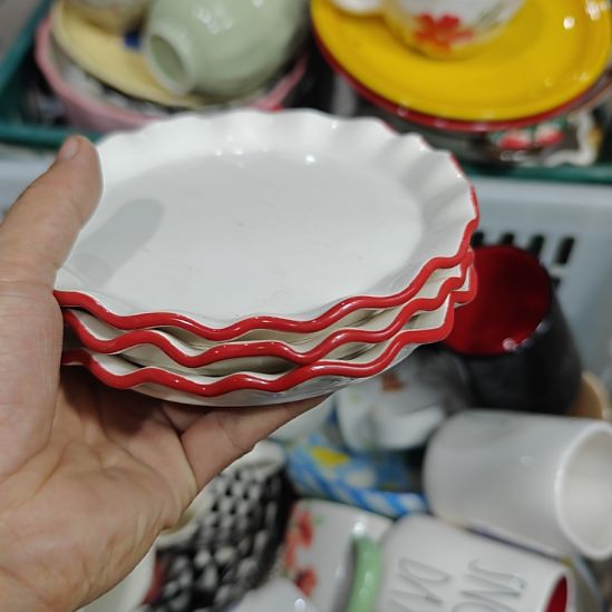 瓷片陶瓷餐具杯碗盘微瑕介意慎拍